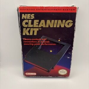 Official Nintendo NES Cleaning Kit Boxed Used Nintendo Entertainment System